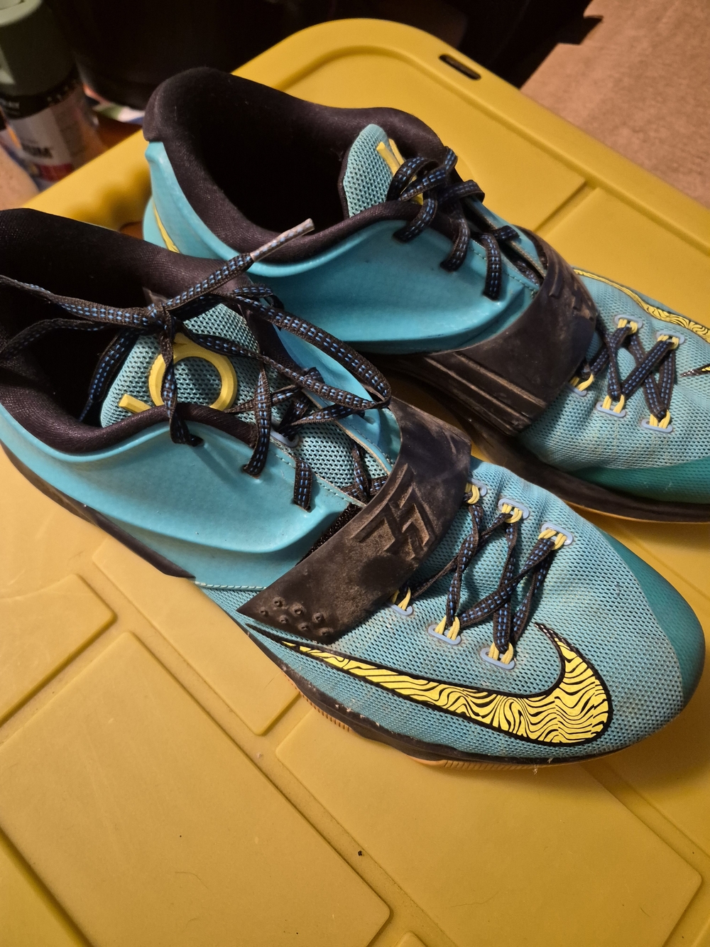 Nike KD 7 "UPRISING" BASKETBALL SHOES MENS SIZE 13